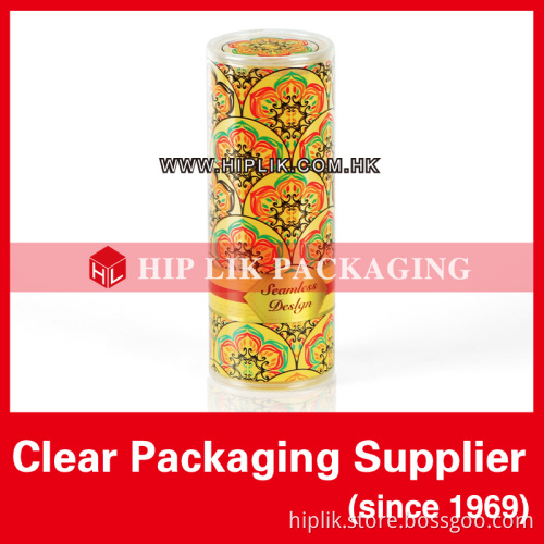 New Clear Plastic Round Box